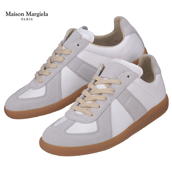 Maison Margiela スニーカー ピンクxエンジ系x白 2007423J0250 Maison Margiela スニーカー ピンクxエンジ系x白 2007423J0250