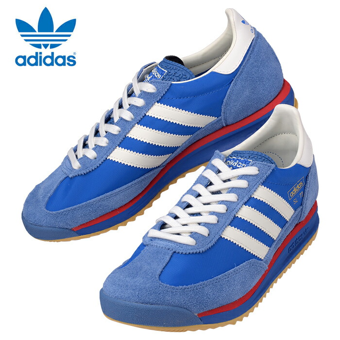 adidas Originals アディダス オリジナルス SL 72 RS IG2132 メンズ スニーカー 青色 赤いこと 盛りだくさん adi1028