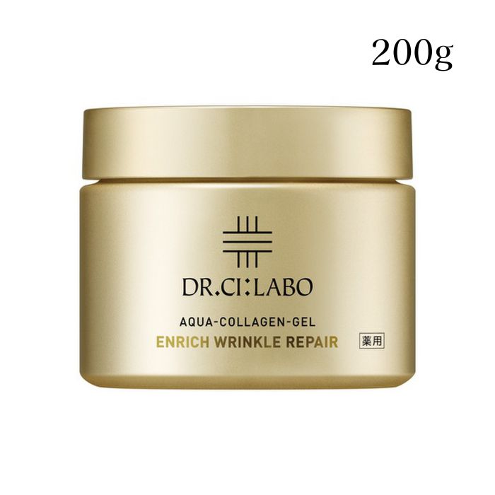 【最強送りとどける】ドクターシーラボ 薬用アクアコラーゲンゲル エンリッチ リンクルリペア 200g 純一無雑レチノール ナイアシンアミド レチノール 保湿先だつもの オールインワンジェル