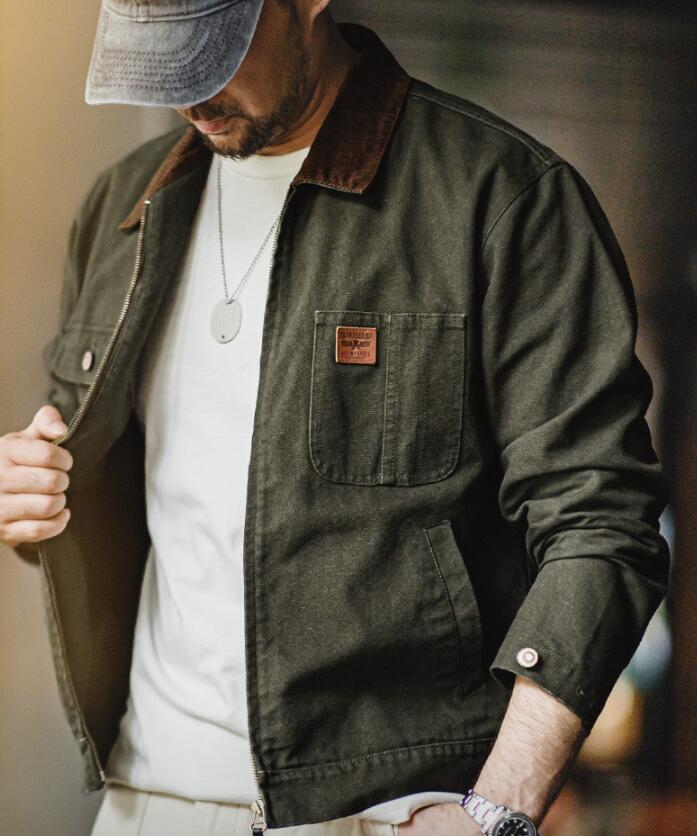 DETROIT JACKET ヴィンテージ  アメカジ  帆布 ジャケットアウトドアジャケット S～3XL 秋冬