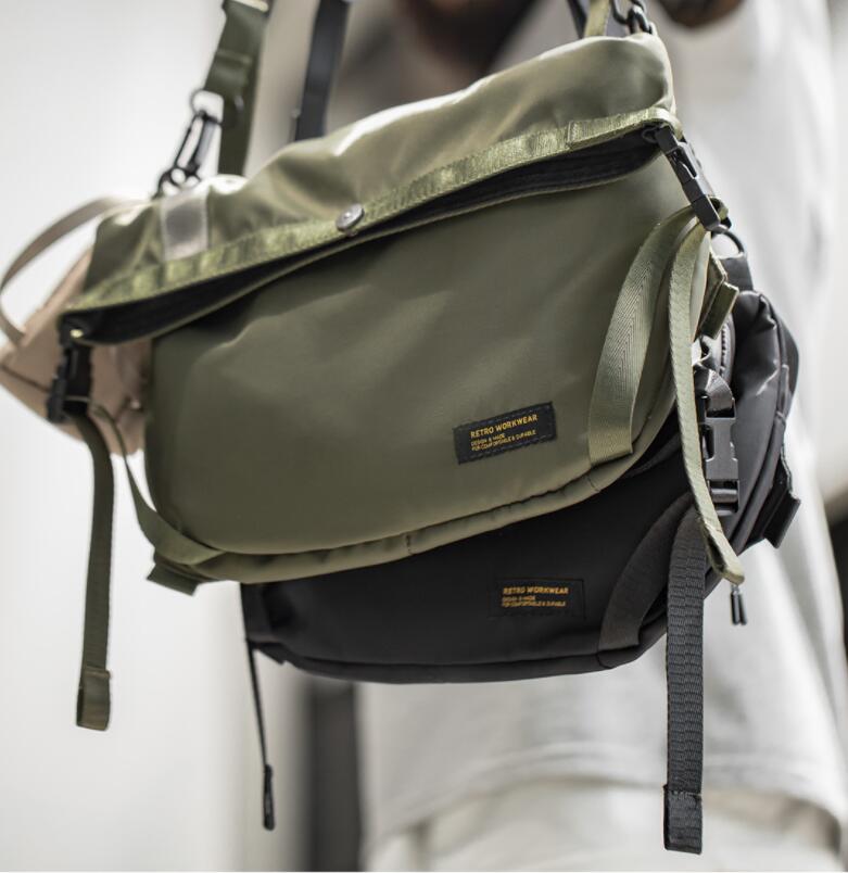 YAMA STYLE CYCLING BAG メンズ アメカジ ショルダーバッグ 大静電容量 心地よい アウトドア