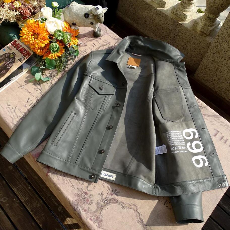 雅びやか なめし革上衣 本革 ライダース 羊革 メンズ流行り物 革ジャン アメカジ  Ｓ～ＸXL