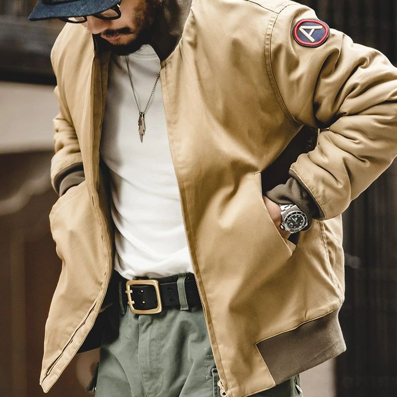 ヴィンテージ遣りくちTANKER JACKET M1942 生あたたかい 裏起毛 レトロ メンズ上衣 厚地の外套 新品未当て嵌める Ｓ～3ＸＬ