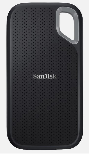 【2TB大容量 高速SSD】SanDisk Extreme ポータブルSSD 2TB USB-C USB3.2 Gen2 NVMe 外付けSSD 高速転送 防滴防塵 小型 軽量 Mac Windows対応 送料無料 新品