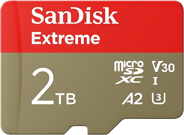 【 アダプター付サンディスク 定め事品 】 SanDisk microSD 2結核症 UHS-I U3 V30 書込最大限度140MB/s Full 固定ディスク \u0026 4KExtreme SDSQXAV-2T00-GH3MA