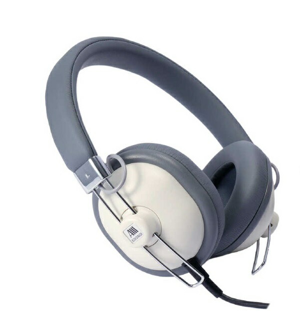 ASHIDAVOX HA-SX12/HD-W ヘッドホン 有線 日本製 オーバーイヤー リケーブル対応 高音質 ダイナミック型 音楽用 モニター オフホワイト アシダ音響