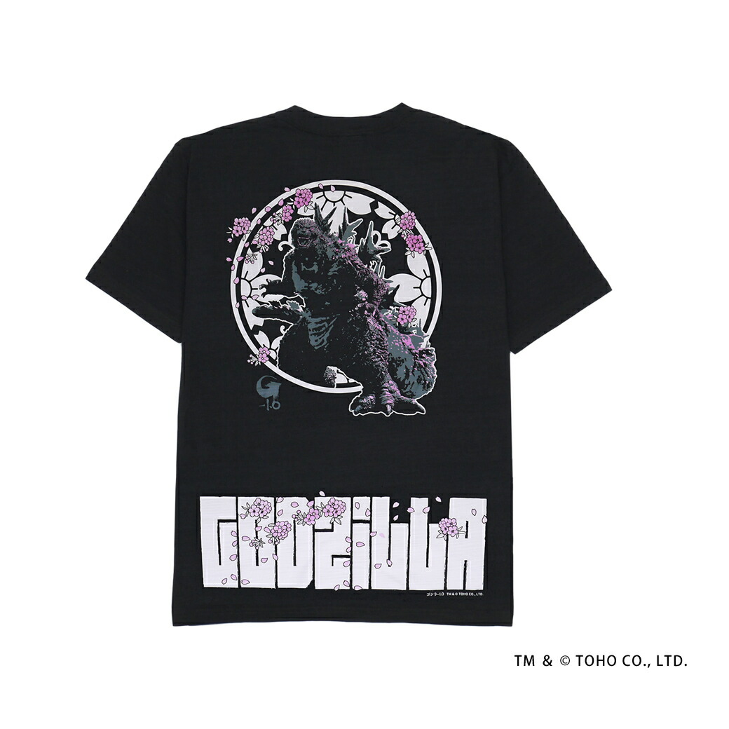 ゴジラ 火消魂 桜UV TEE画像