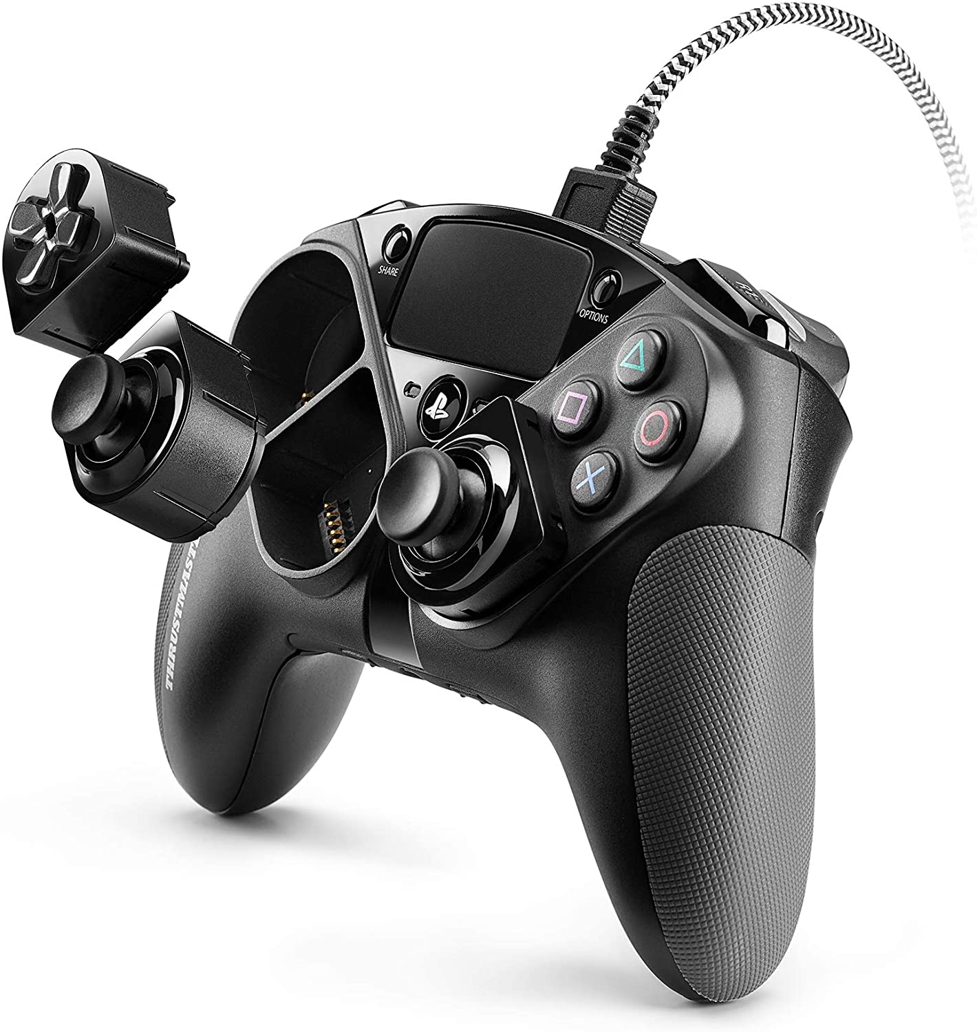 お取り寄せ スラストマスター Thrustmaster Eswap Pro Controller Ps4 コントローラー キー配置 割当のカスタマイズ可能 ゲームパッド Pc 対応 Fucoa Cl