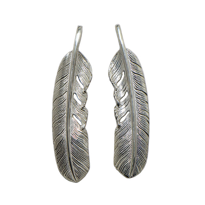 タディ&キング　爪付き特大フェザー TADY&KING特大爪SVフェザーK18ローズ ALL ITEM TADY＆KING ONLINE STORE