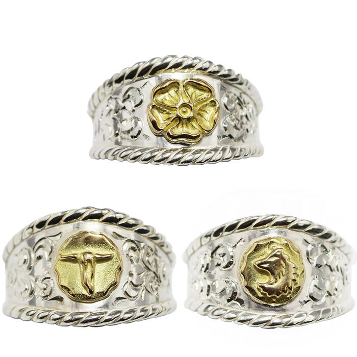 楽天市場】TADY&KINGリリーSV平打ちリングK18ローズ : TADY＆KING楽天