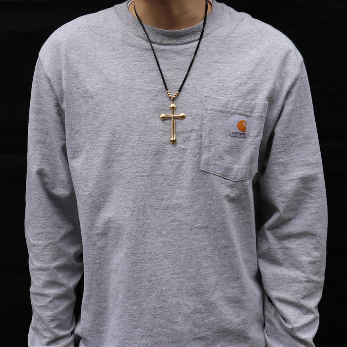 楽天市場 Tady King タディアンドキング Goro S ゴローズ魂継承 オリジナルエクストラカスタム 3 Tkext 003 ゴールドネックレス 18k クロス ネックレス メンズ 18金 K18 インディアンジュエリー シルバーアクセサリーレジスト原宿 シルバーアクセサリーレジスト原宿