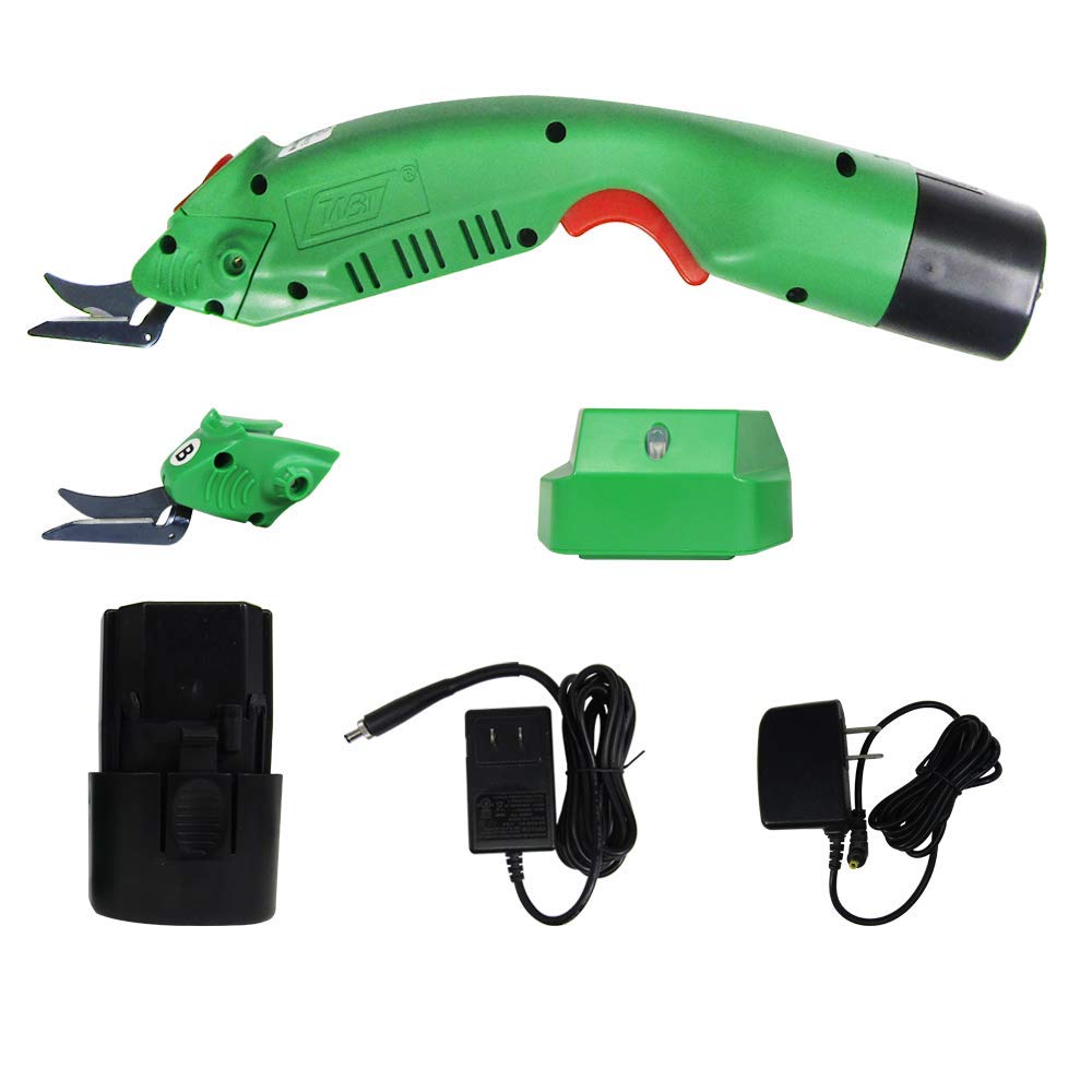 電動はさみ裁断機 布に割れる 専用 Wbt- Fabric Electric Scissors cutting ファブリックステンレス製 産業用ポータブル バッテリーとba｜リソルヴマート
