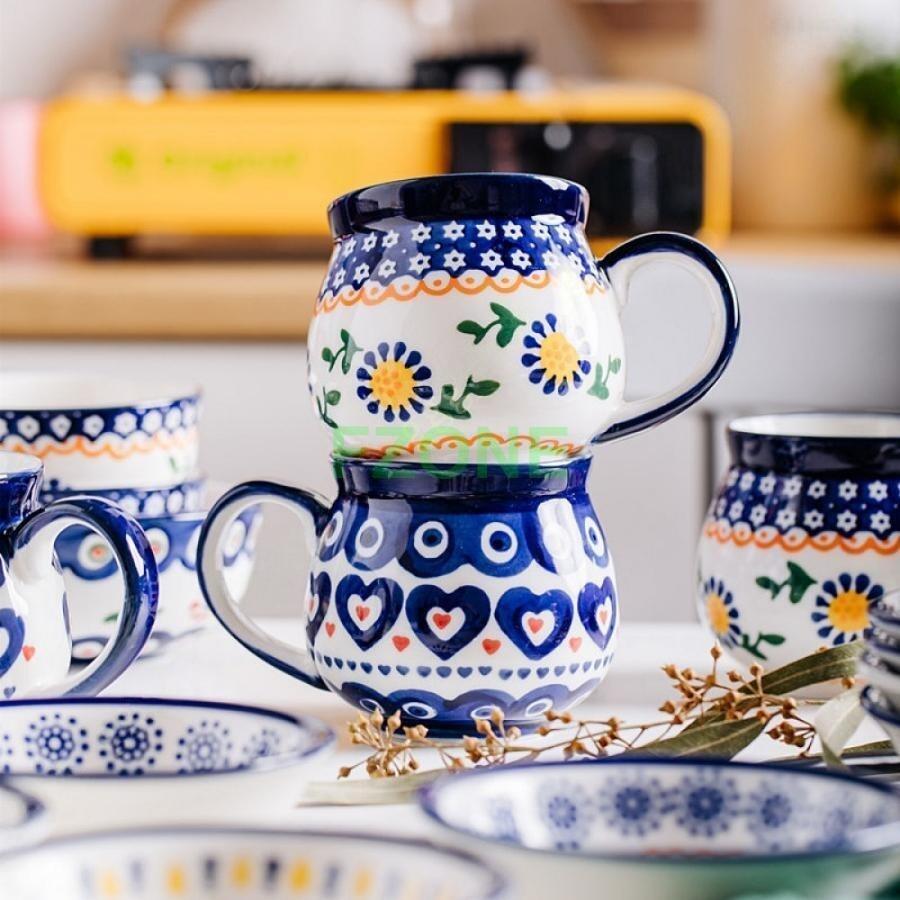 【百貨店大売り出し】ポーリッシュポタリー ポーリッシュマグ 皿 茶碗 食器 カップ 瀬戸もの 洋食器 差し上げ物 差し上げ物 コーヒーマグ 紅茶優勝杯 オシャレ 今めかしい 母の日