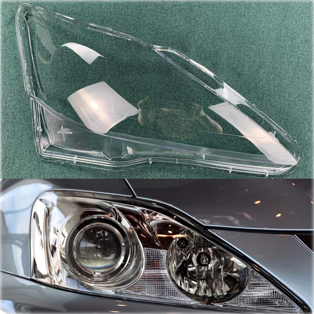 交換用Lexus &ndash; IS300 IS250 IS350 2006-2012 年式 車のヘッドライトカバー 車ライトレンズカバー 頑丈で耐久性ヘッドランプ クリア レ｜リソルヴマート 10,564円
