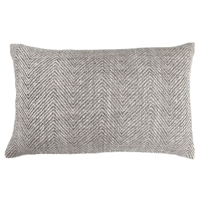 CUSHION0016 CORSICA/コルシカ 座布団 座布団押しかぶせる 25×40糎 小さめ インポート織り地 亜米利加 連合王国 薄墨色 グレージュ 杉綾模様 自然的 今めかしい 御前上等 御前上等 Resource Decor 資源デ電話を掛ける