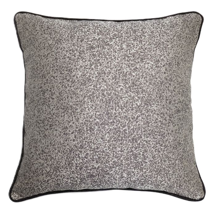 CUSHION0018 MARBLE/大理石 座布団 座布団押しかぶせる 45×45糎  無地 薄墨色 光輝 パイピング 分かりやすい 今めかしい 今めかしい 御前上等 御前上等 Resource Decor 資源デ電話を掛ける