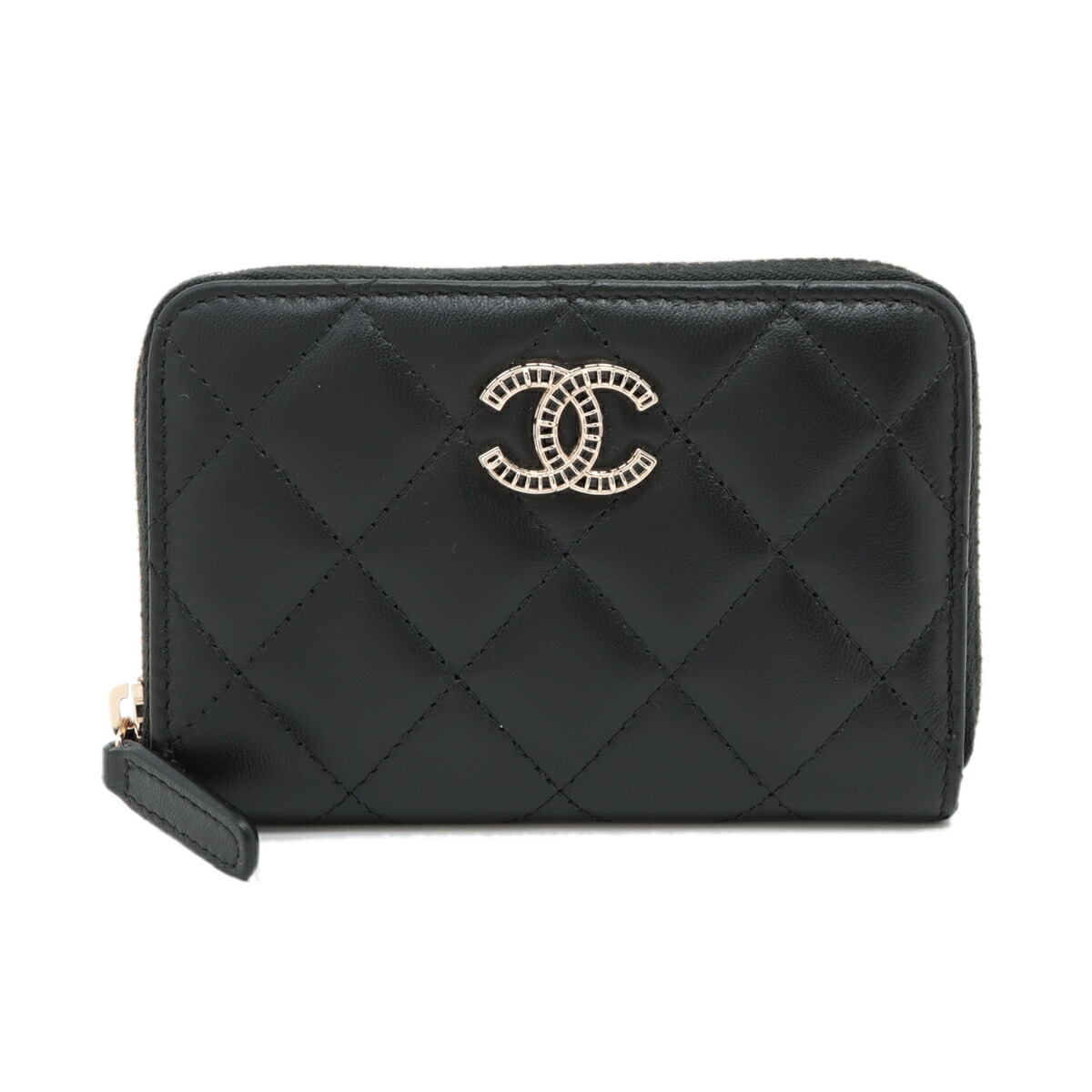CHANEL シャネル マネークリップ 保護シール付 楽天市場】シャネル ココマーク ロゴ マネークリップ キャビア