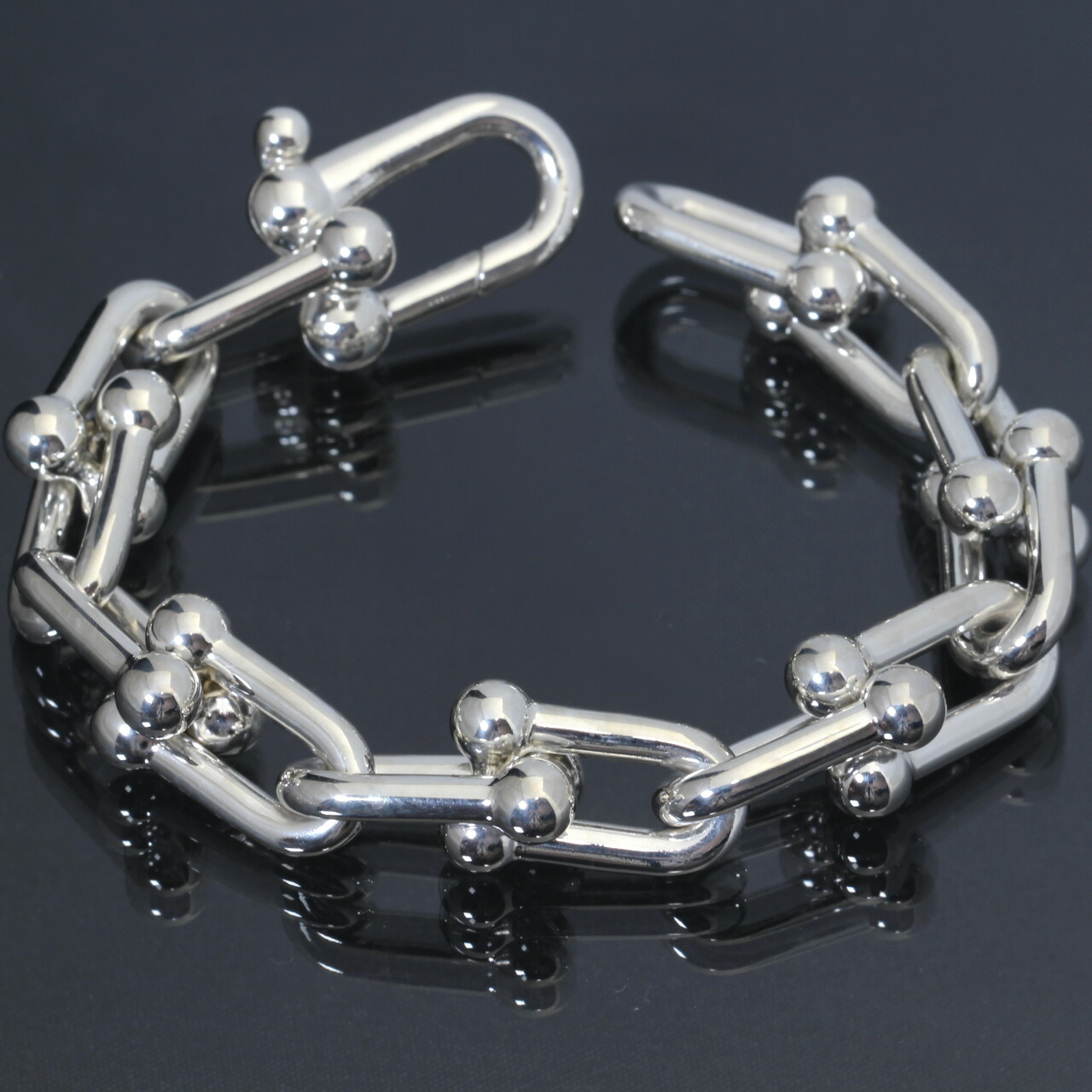 シルバー silver 925 ハードウェア ブレスレット 18cm 楽天市場】TIFFANY & CO.【ティファニー】ハードウェアラージ