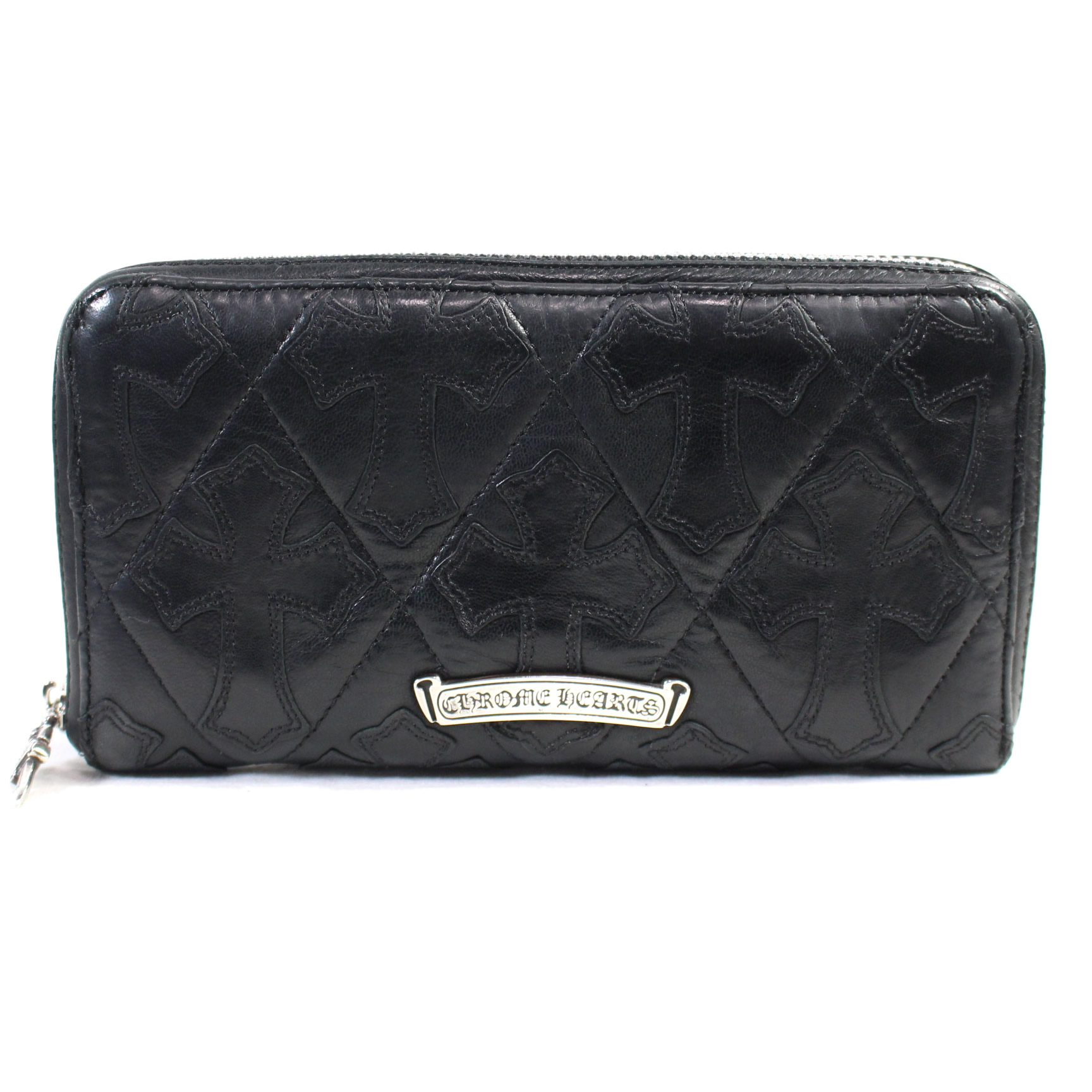 楽天市場】クロムハーツ ウォレット REC F ジップ・セメタリー・クロス