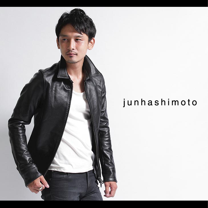 junhashimoto ジュンハシモト ウォッシャブルレザーシャツ ジャケット