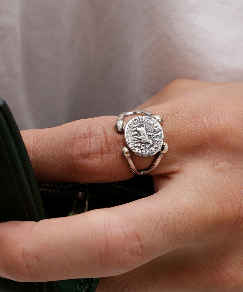 【VIVIFY(ビビファイ)】【予約販売ご注文から1ヶ月後出荷】Ancient Coin Arm Ring w-gold 指輪(VFR-139)｜CAMBIO