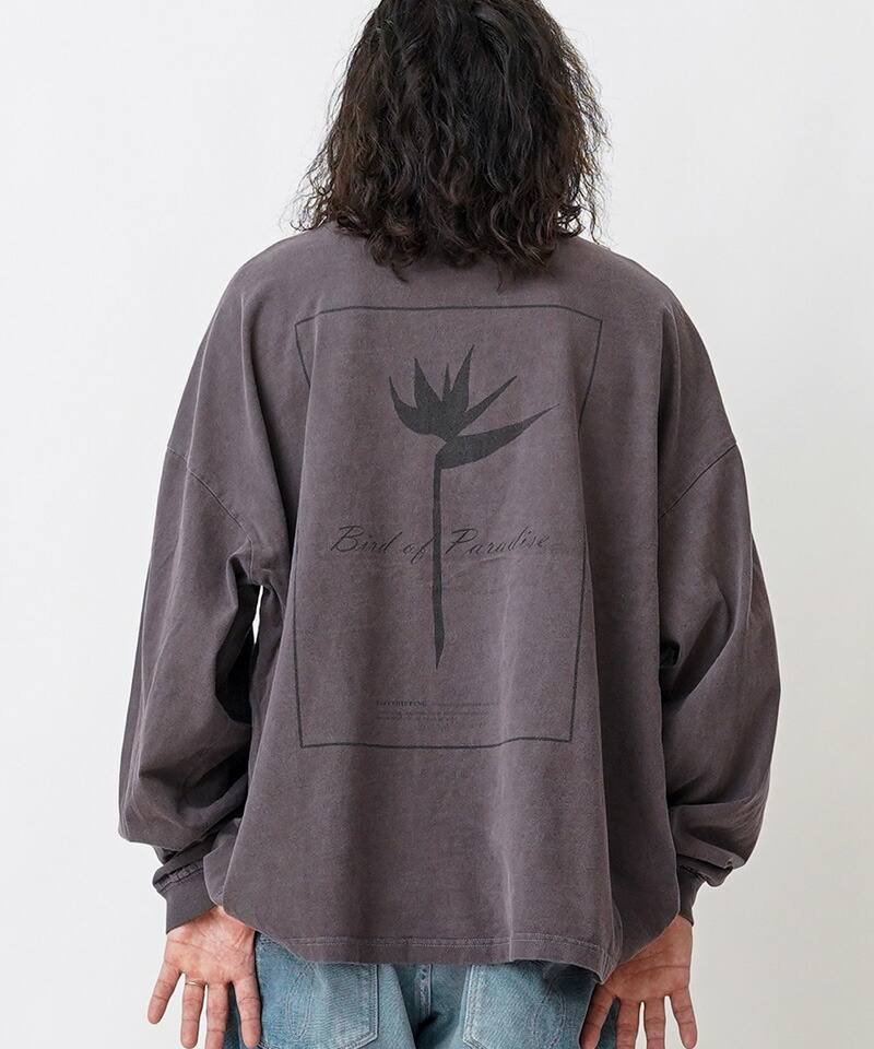 Ego Tripping エゴトリッピング 予約販売2月中旬 下旬入荷 極楽鳥花 L S Tee By 浅野忠信 カットソー Ipag Org