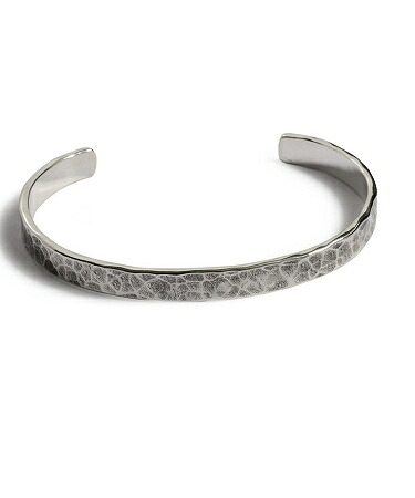 【VIVIFY(ビビファイ)】【予約販売ご注文から1ヶ月後出荷】Back Hallmarks Bangle-Hammered finish-Middle バングル(VFB-181)