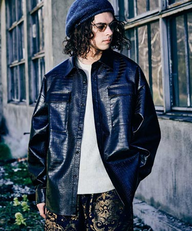 【HY】レザーシャツ 楽天市場】【Rizard Head リザードヘッド Leather Shirts レザー