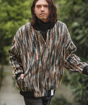 楽天市場】【CAMBIO(カンビオ)】Shaggy Knit Hood Muffler マフラー