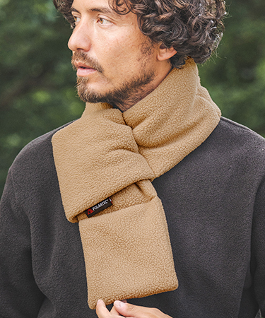 楽天市場】【CAMBIO(カンビオ)】Shaggy Knit Hood Muffler マフラー