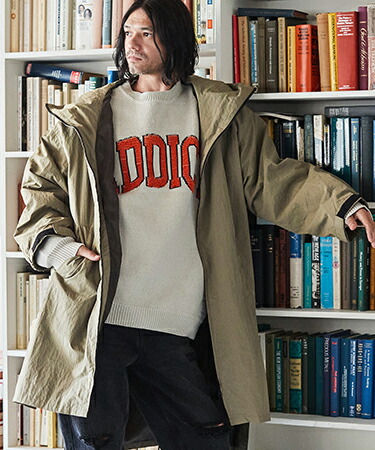 【ADAM PATEK(アダムパテック)】 looose hooded coat コート(AP2223015)｜CAMBIO 16,709円
