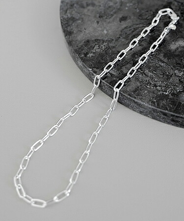 【SENTI(センティ)】【予約販売ご注文から1ヶ月後出荷】THICK AZUKI CHAIN SV ネックレス(4064)