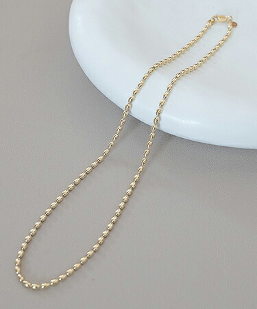 【SENTI(センティ)】【予約販売ご注文から1ヶ月後出荷】 OVAL CHAIN GD ネックレス(4067)｜CAMBIO