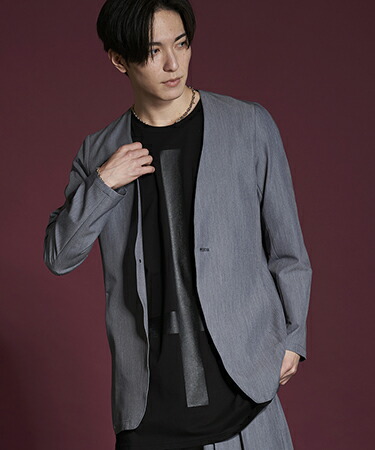楽天市場】nonnotte / ノノットDraping No Collar N Jacket