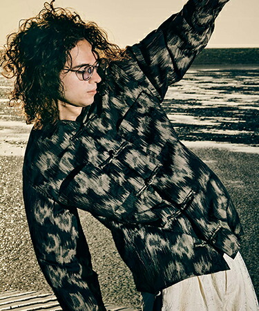 【glamb(グラム)】Brush Jacquard Shirt ブラシジャガードシャツ(GB0224-SH19)｜CAMBIO