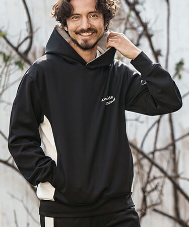 【1minute 1second(ワンミニットワンセカンド)】 side panel parka パーカー(1M24N090)|CAMBIO
