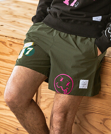 【seventy seven(セブンティセブン)】taffeta short pants (77up&77smile) ショートパンツ(7724S320)｜CAMBIO