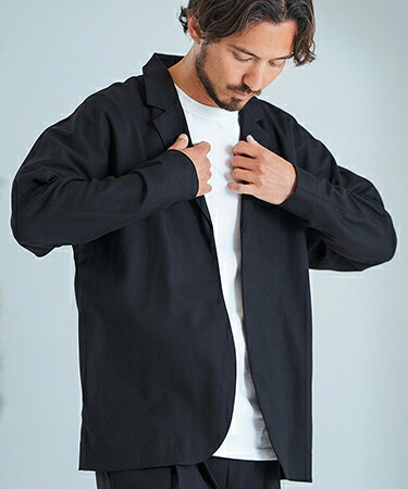 【Magine(マージン)】Brushed Viscose Drape Fabric Shirt Jacket シャツジャケット(MGN-242-007)|CAMBIO