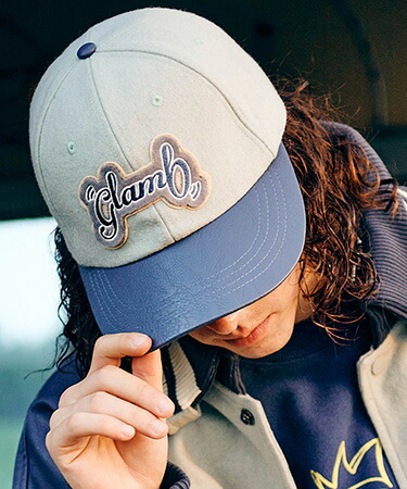 【glamb(グラム)】GB Letterman Cap ジービーレターマンキャップ(GB0424-CP02)｜CAMBIO