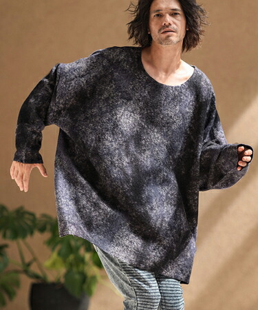 【CAMBIO(カンビオ)】Dark Tone Boucle Pullover ブークレプルオーバー(CAM24AW-024)｜CAMBIO
