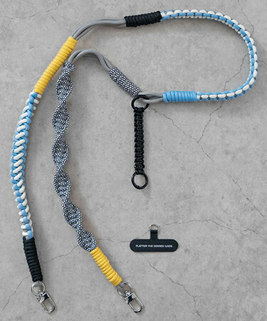 【SENTI(センティ)】【予約販売ご注文から1ヶ月後出荷】PARACORD BRAIDING SHOULDER STRAP パラコード 編み込みショルダーストラップ(2036)