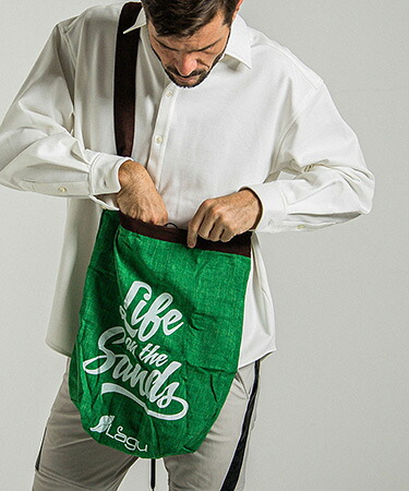 【RESOUND CLOTHING(リサウンドクロージング)】RESOUND X Lagu Blanket & ecobag ビーチブランケット エコバッグ(RL-BLBAG-1)｜CAMBIO