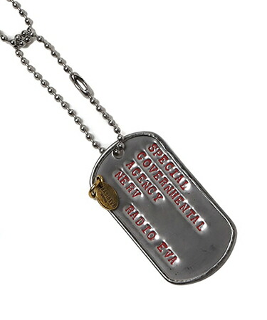 【VIVIFY(ビビファイ)】【予約販売ご注文から1ヶ月半後出荷】 NERV Dog Tag ネックレス(VRE-C003b)
