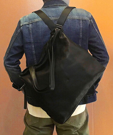 【LESS DESIGN(レスデザイン)】【予約販売ご注文から1ヶ月後出荷】「-Less」RAMUDA／３ wayトートリュック　(LMSB-0207)｜CAMBIO