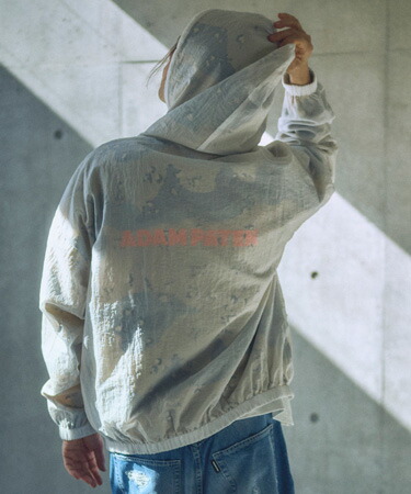 【ADAM PATEK(アダムパテック)】sheer mesh camouflage hooded blouson ブルゾン(AP2513033)｜CAMBIO