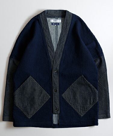 楽天市場】【FDMTL(ファンダメンタル)】SASHIKO CARDIGAN 3YR WASH