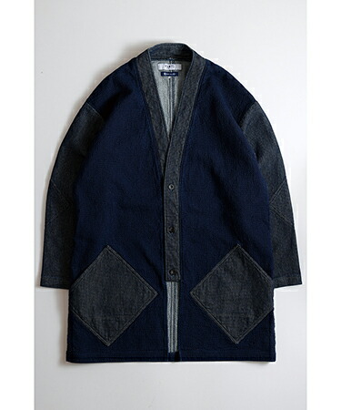 FDMTL 刺し子　カーディガン 楽天市場】【FDMTL(ファンダメンタル)】SASHIKO CARDIGAN RINSE