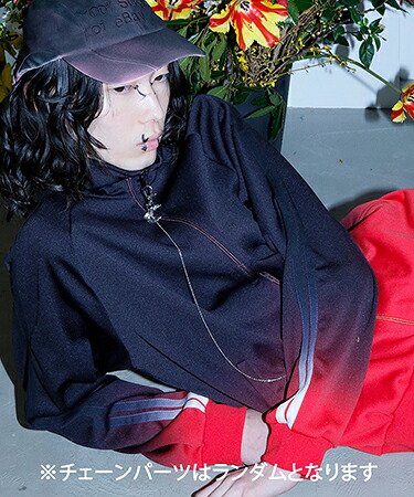 【BODYSONG.(ボディソング)】GRADIENT TRACKJ F25 トラックジャケット(BS259105)｜CAMBIO