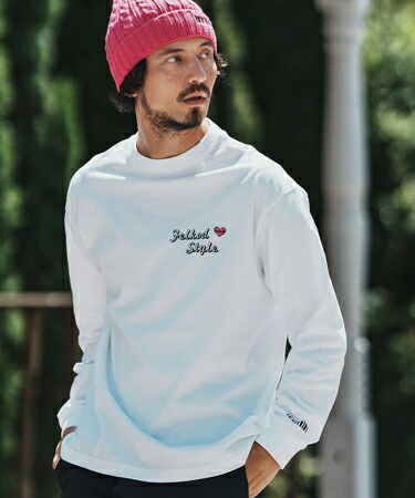 【felkod(フィルコッド)】 3D Logo Print Long Sleeve Tee カットソー(F25A230)｜CAMBIO 8,833円