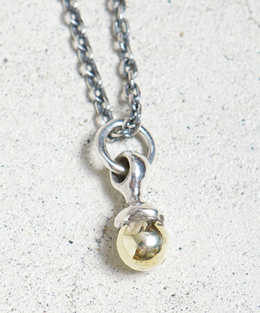【VIVIFY(ビビファイ)】【予約販売ご注文から1ヶ月半後出荷】 Nuts Necklace-Yellow ペンダントヘッドイエロー(VFN-326)